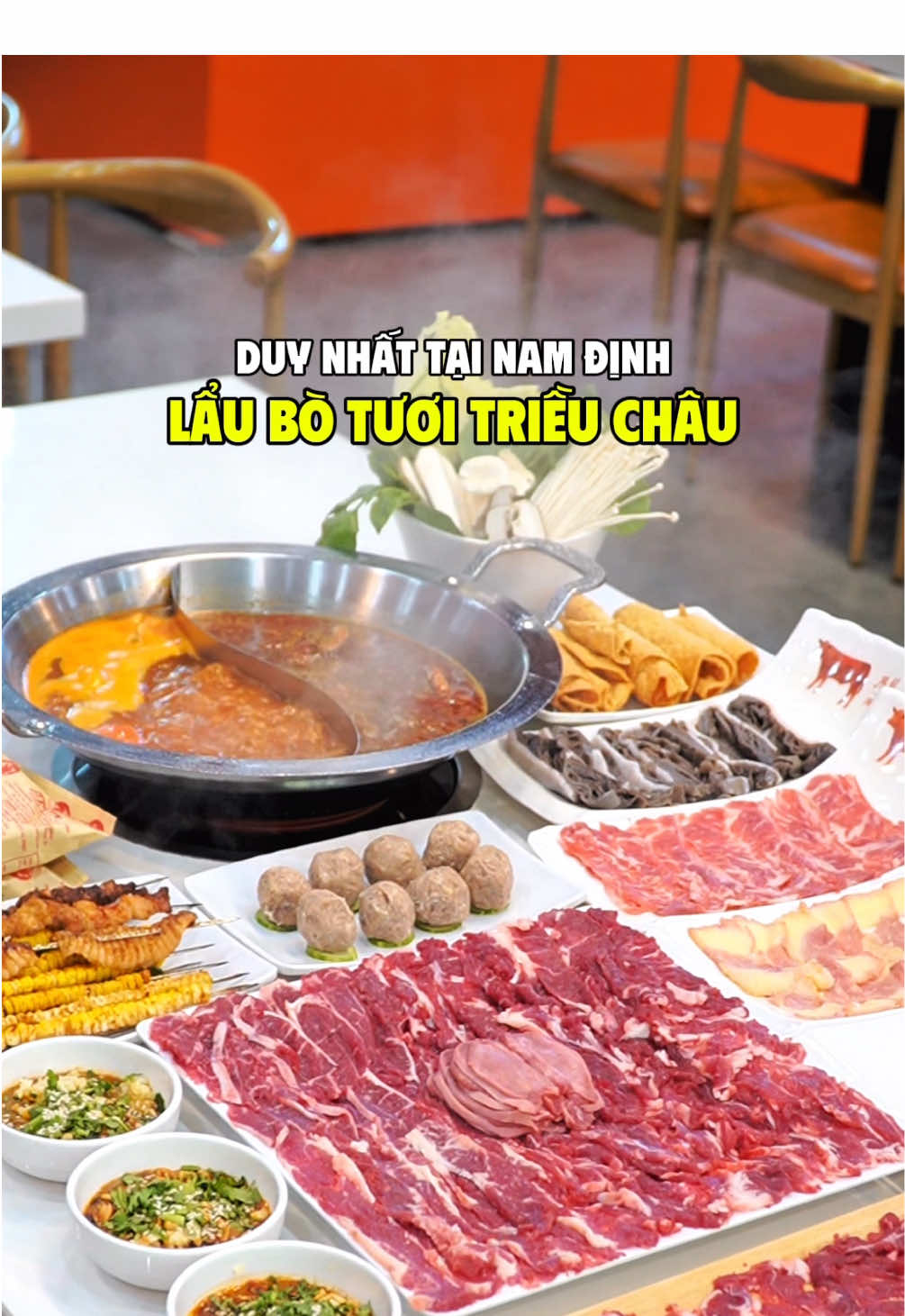 Hôm nay ăn lẩu bò, no mà…. 😂#reviewnamdinh #namdinhcogi #nadiagency #vtvcab #laubotuoichaoshan #ancungtiktok #amthucnamdinh  