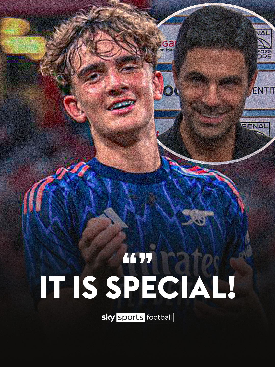 Mikel Arteta knows how special Max Dowman is ⭐️🔴⚪️ #maxdowman #mikelarteta #arsenal #PremierLeague #footballtiktok
