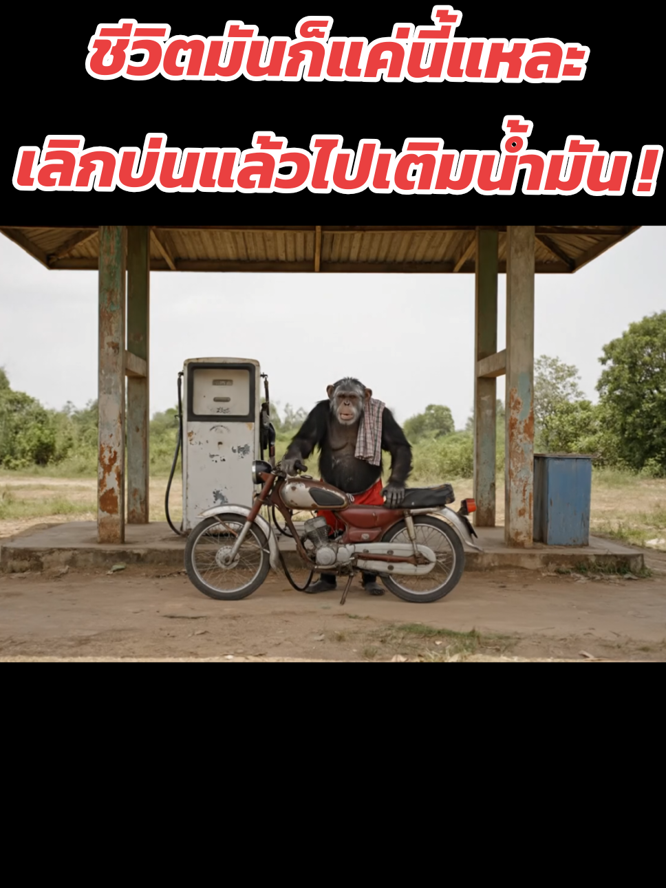 ชีวิตมันก็แค่นี้แหละ เลิกบ่นแล้วไปเติมน้ำมัน ! #ฮาๆ #ตลก #กระแสมาแรง #ตลกๆ 
