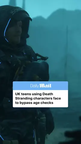 Teens have found a way around the new UK age verification laws using Death Strandings photo mode! #deathstranding2 #gaming #kojimaproductions #uktiktok #deathstranding 