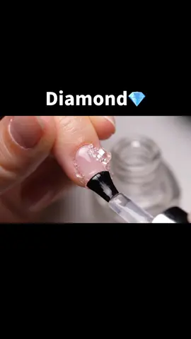 Magic Nail Polish That Creates Gemstones | ASMR #ai #satisfying  #asmr #oddlysatisfying #glassasmr #fyp #veo3 #おすすめ 