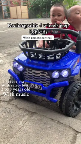 Perfect to pang gift sa mga anak natin mga mamiiiii, . Rechargeable 4 wheels jeep. #fyp #rechargeablejeep #jeep #unispace 