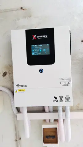 Inverex Veyron ii 4.2kw with Inverex Mustang 610w & Inverex Tubler 230A. 