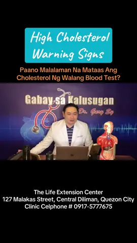 Warning Signs of High Cholesterol #docgarysy #thelifeextension #highcholesterol 