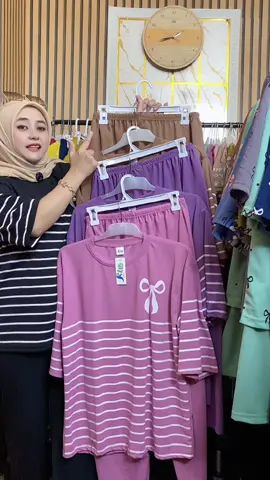 ONESET MOTIF RIBBON SALUR #LD120 #bahancrepepremium #beli1dapat3 #modalkontendoang 