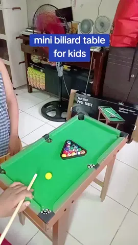 mini biliard table pool for kids na legit at soafer sa ganda! perfect gift kay bagets🥰#billiardtable #fyp #kids #toys #trending 