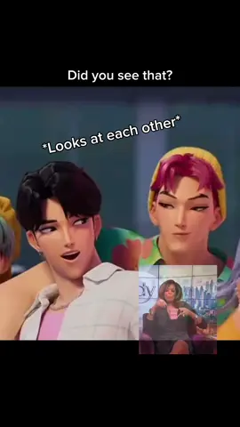 The look that they give to each other literally is filled with so much love, they might as well just kiss already🤭💕 #kpopdemonhunter #abby #abbysaja #abssaja #sajaboys #jinusaja #jinu #kpop #netflix #edit #funny #ship #bl #mlm #fyp #fyppppppppppppppppppppppp #viral #trending 