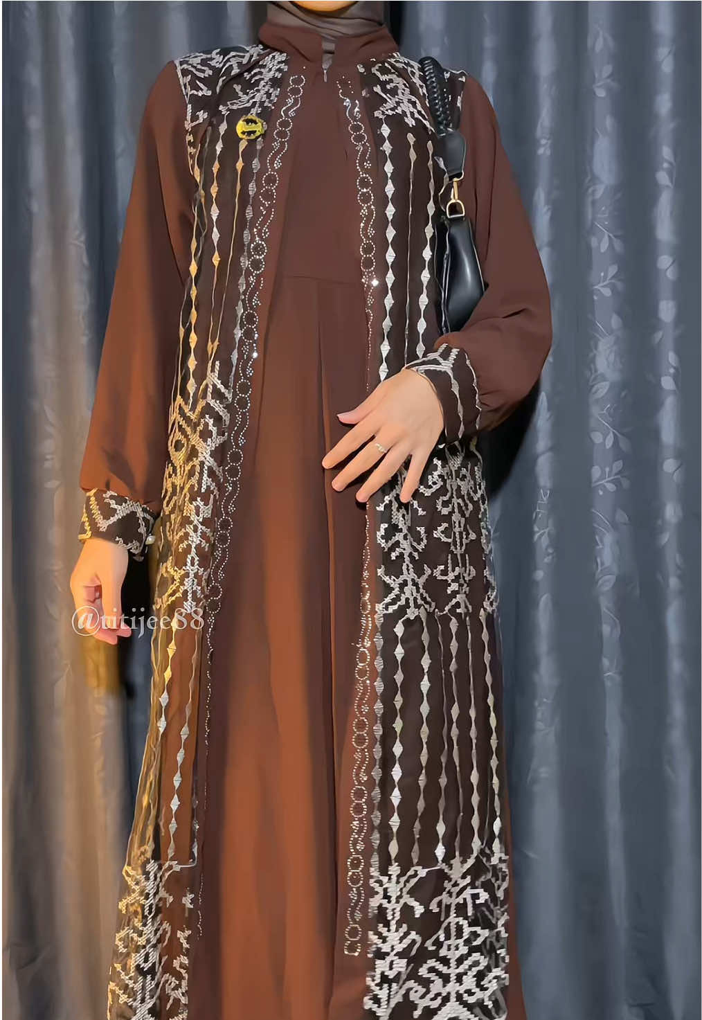 #dress #dressbrukat #dressgamis #dressceruty #fashionmuslimah #fyp 