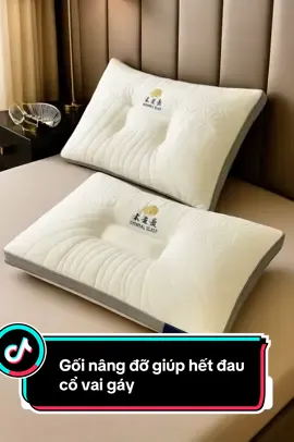 Chỉ cần đặt đầu xuống, bạn sẽ hiểu vì sao ai cũng mê chiếc gối này! Thiết kế nâng đỡ đốt sống cổ – êm ái như đang nằm trên mây ☁️ Cho giấc ngủ sâu hơn, sáng dậy nhẹ tênh, không còn mỏi cổ!”#GốiCaoCấp #OptimalSleep #GốiChốngMỏiCổ   #GiấcNgủVàng #NângĐỡĐốtSốngCổ #GốiNgủThôngMinh   #NgủNgonMỗiĐêm       