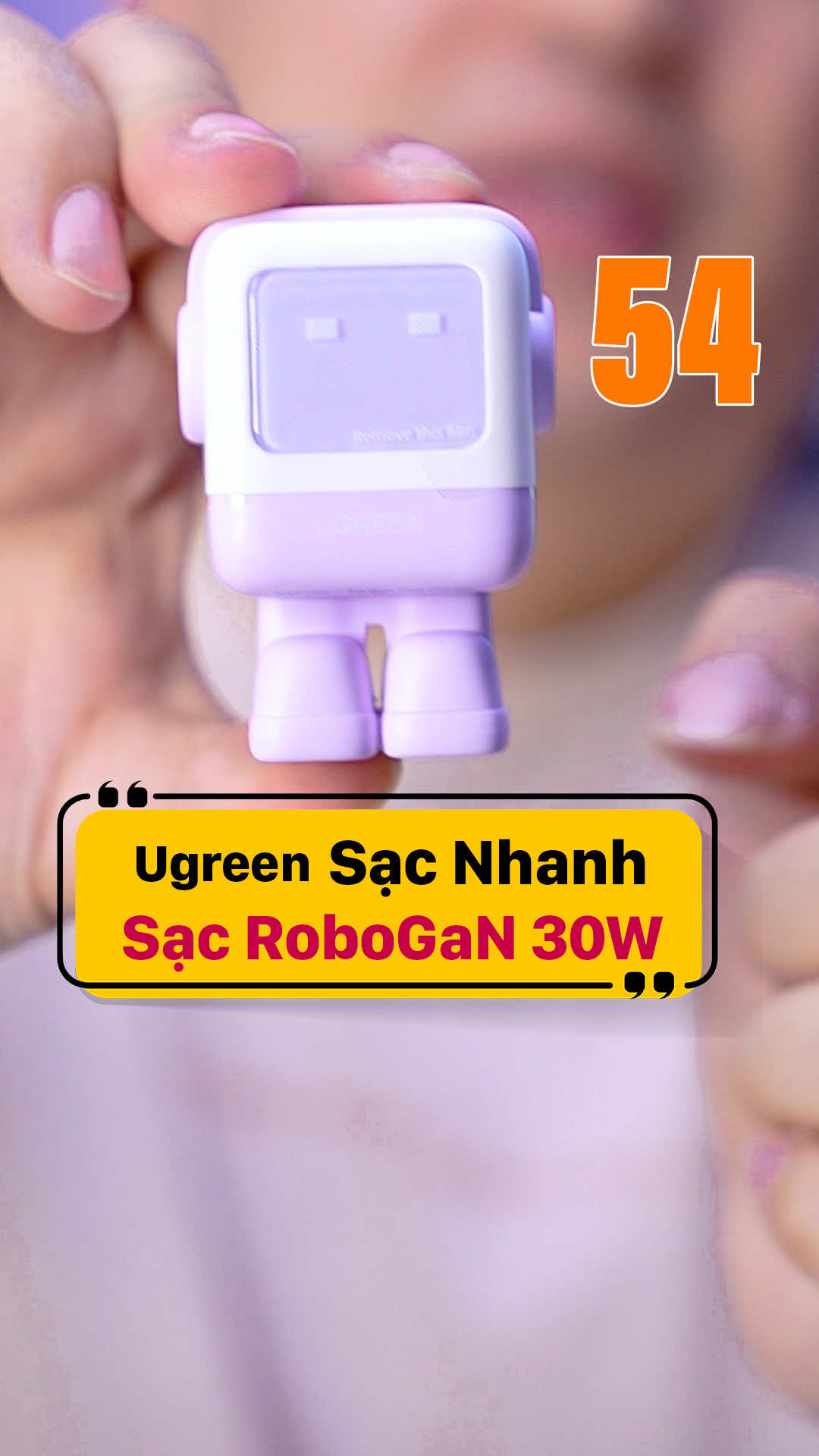 Review củ sạc nhanh 30W Ugreen RoboGaN. Sạc nhanh iphone hay cụ thể hơn là sạc nhanh tất cả các dòng Iphone. ( Mặc dù iphone 16 promax có thể đẩy lên được 45W nhưng khi tắt màn hình chỉ ăn 30W) --- Duy Vũ Check Var #duyvucheckvar #apple #saciphone #sacnhanhiphone #sacnhanh30w #sacnhanhiphone16prm #Ugreen #ugreenrobot30w #robot30W #robogan30W