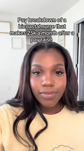 WATCH THE WHOLE VIDEO ! Pay breakdown until my next raise in September !#bicoastalnurse #nurseinfluencer #nursepaytransparency #nursepaycheck #bayareanurse 
