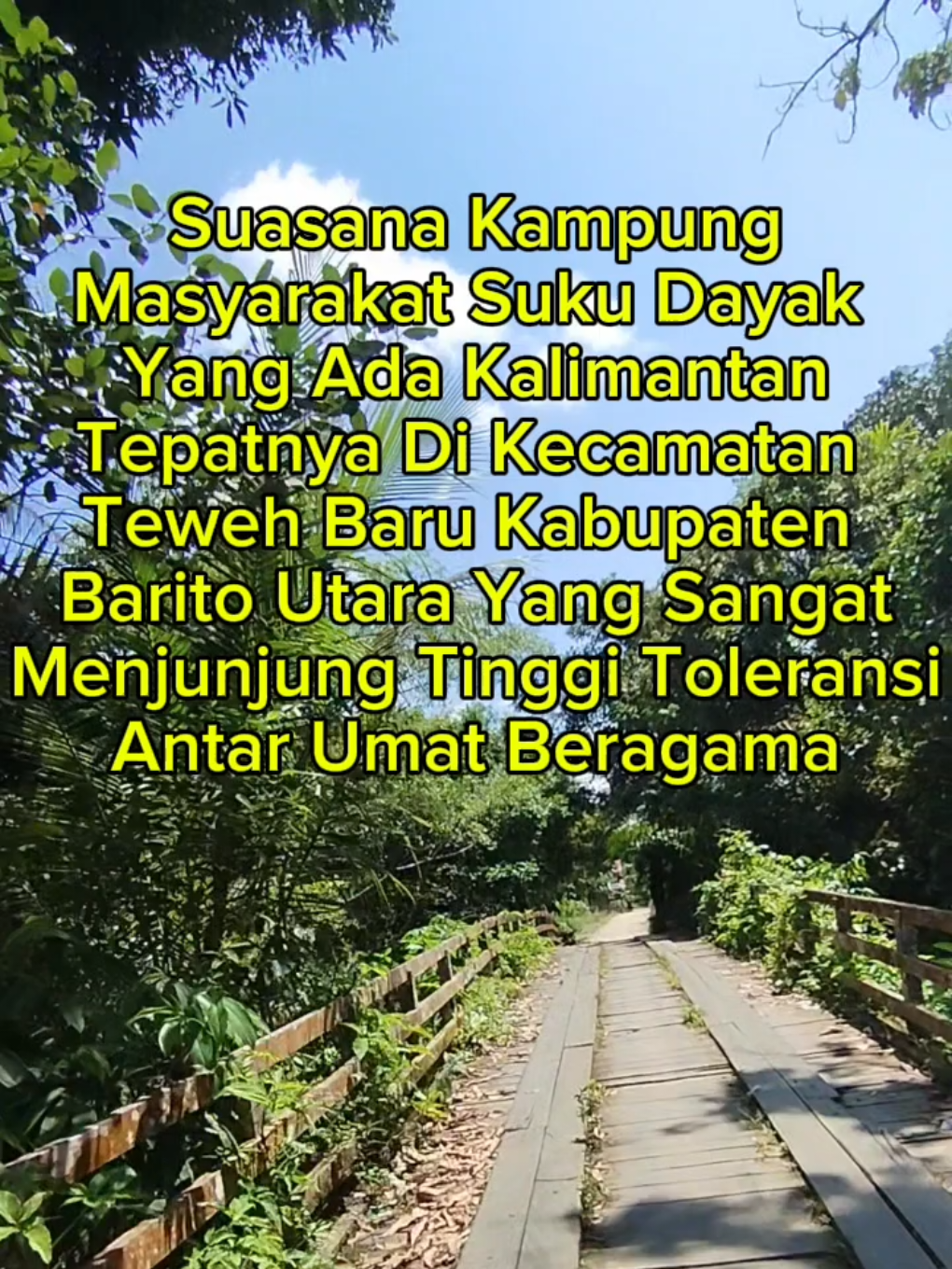Halo Urasne, salah satu Desa Masyarakat suku Dayak yang menjunjung tinggi toleransi umat beragama, bagaimana keseruannya? Yuk tonton video aku 😃👍 #kalteng #kaltim #kaltara #kalbar #kalsel #fyp #foryou #foryoupage #desa #wisata #muarateweh #tewehbaru #hajak #viral #semuaorang 
