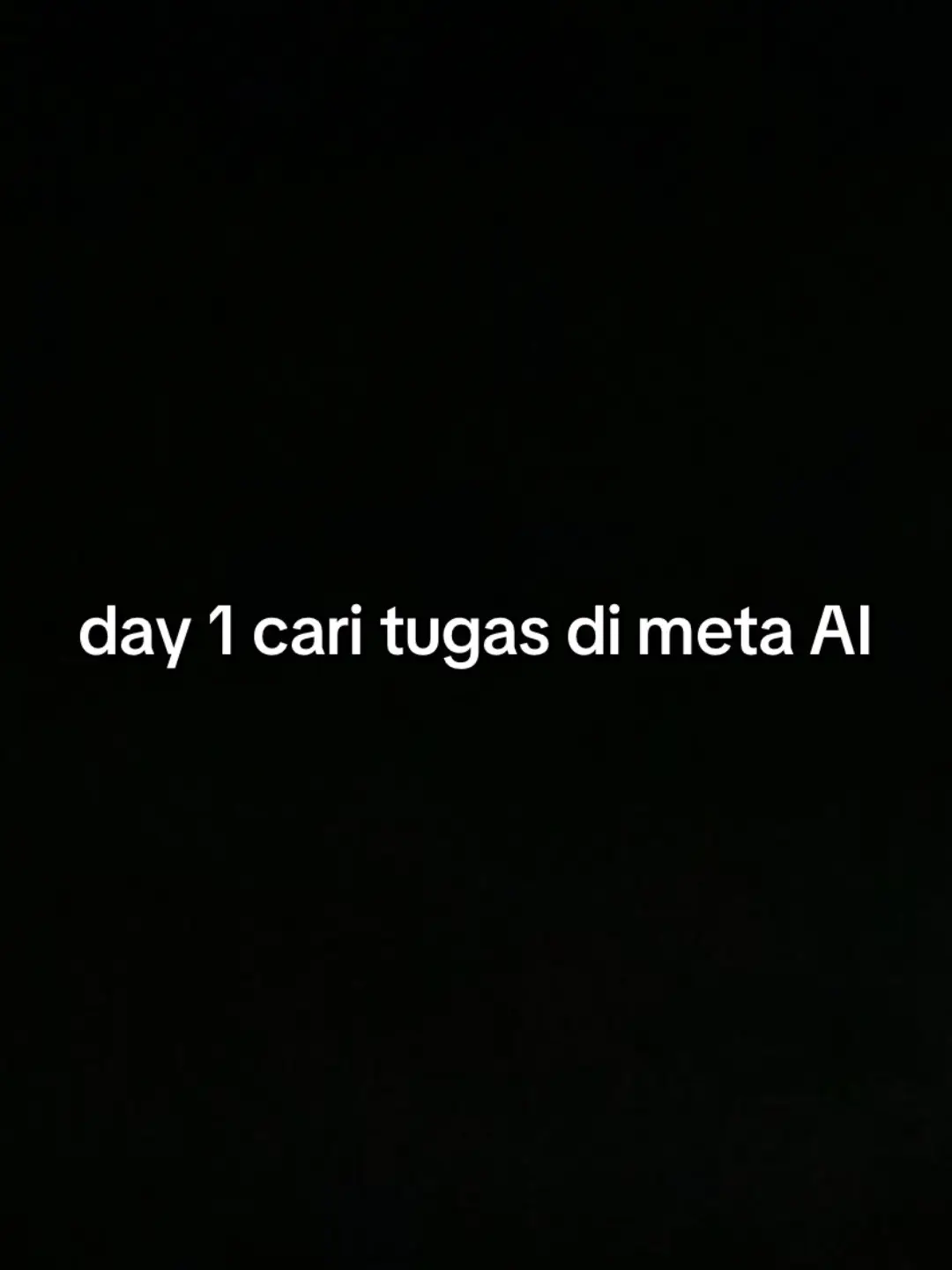 terserah AI aja deh😭😭 #day1 #fyppppppppppppppppppppppp #4u #metaAI #xybcafyp #moots?? #fypシ゚ #trenddayone 