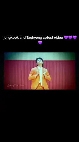 Jungkook and Taehyung cutest video 💜💜#RM #TIKTOK #foryou #ARMY #BTS #viral #yontan 