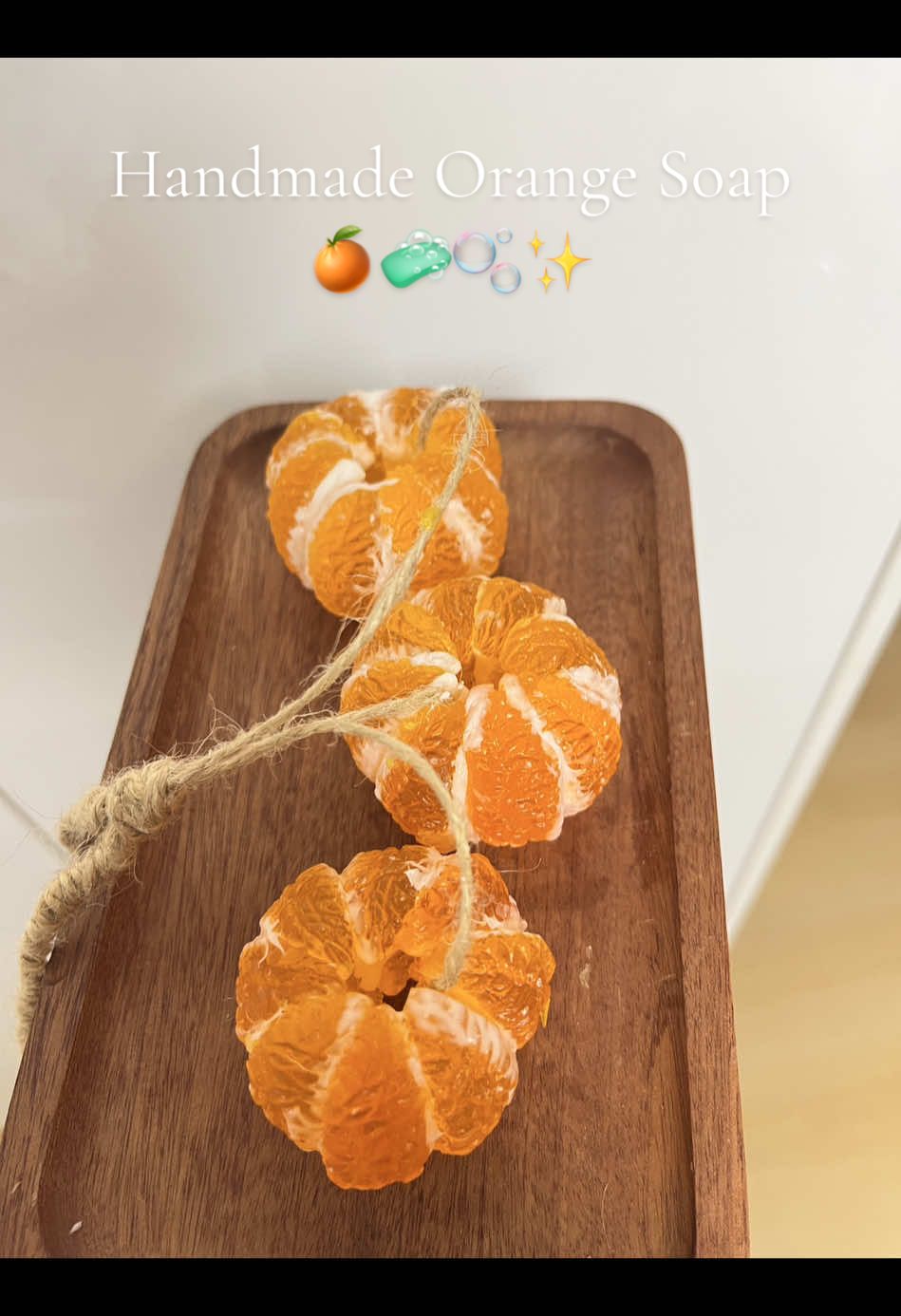 Handmade Oranges Soap 🧼 #asmr #asmrsounds #DIY #diysoap #soapmaking #soap #soapcutting #satisfying #tutorial #grapesoap #orange #orangesoap #giftideas #handmadegifts #aesthetic #soapbar #handmade #girlessentials #fyp 