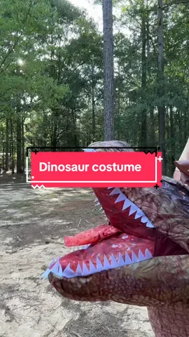 Needs a good costume this dinosaur air up costume is great #dinosaurcostume #TikTokshopbacktoschool #tiktokshopcreatorpicks 