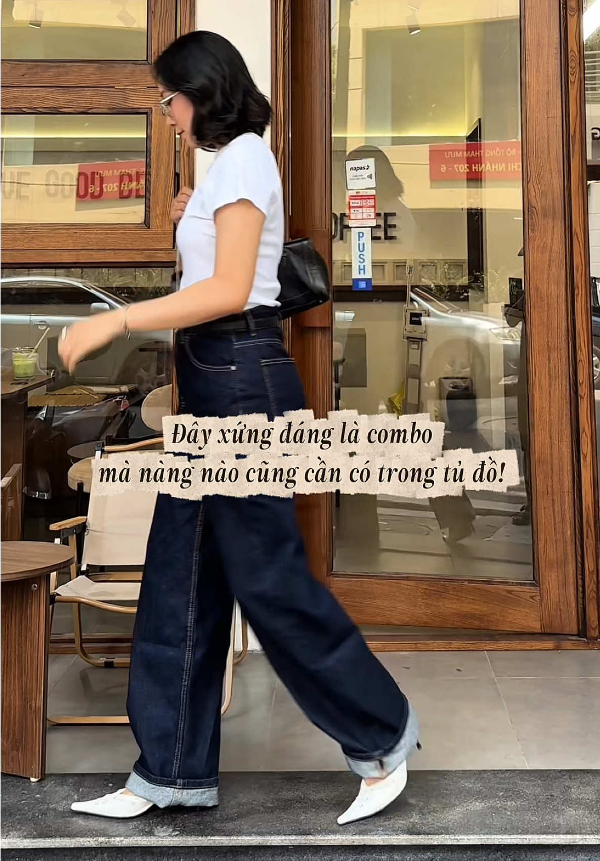 Còn ai chưa có combo này không, phải thêm vào tủ đồ ngay đấy😙 #TikTokFashion #xuhuong #localbrand #phoidoxinh #aaajean 