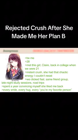 Rejected Crush After She Made Me Her Plan B - 4Chan Greentext Stories #4chan #memes #greentext #greentextstory 