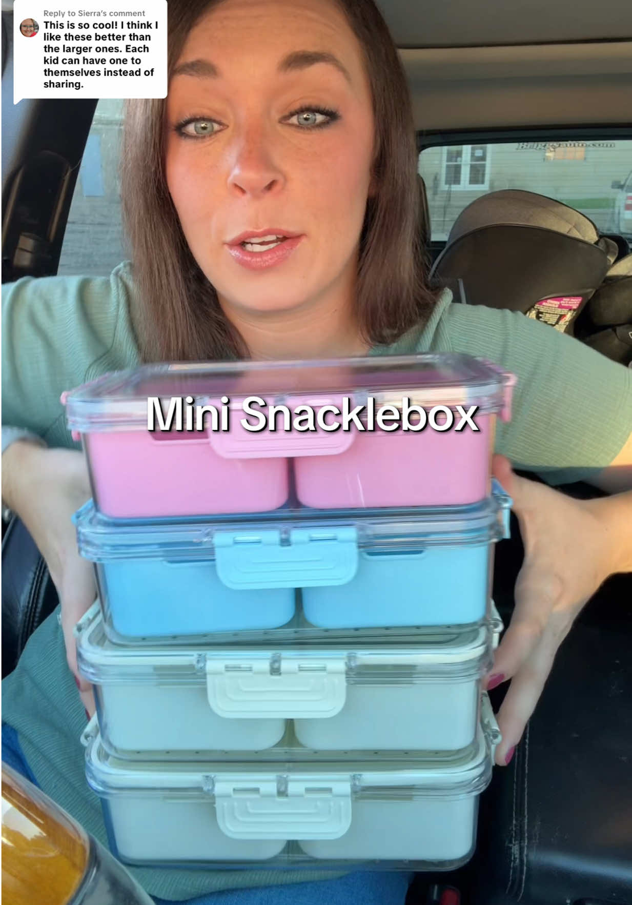 Replying to @Sierra I think I love these mini snackleboxes so much more than the bigger ones. They are the perfect size. #minisnacklebox #snacklebox #snackcontainer #tiktokshopcreatorpicks #backtoschool #giftideas 