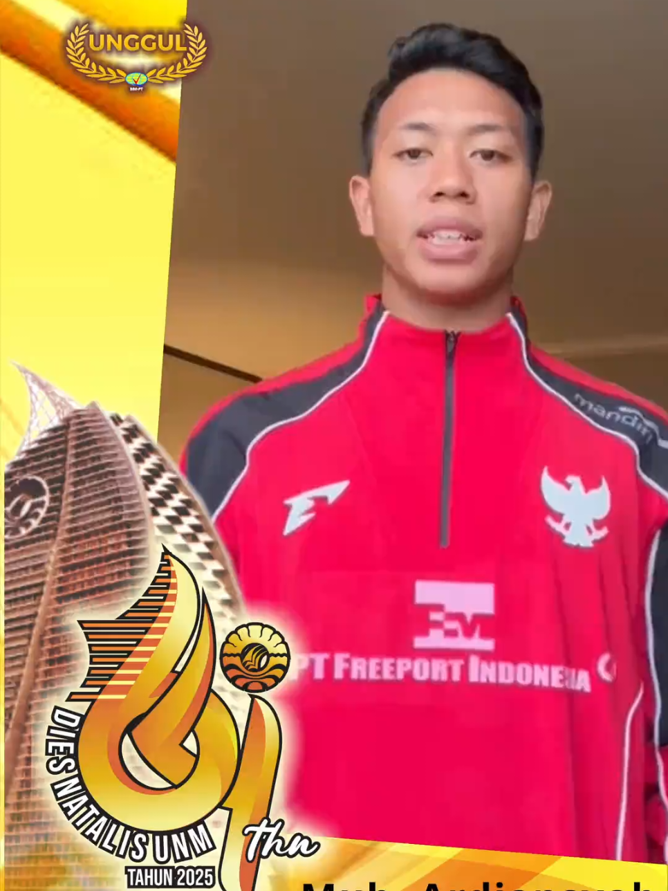 sebagai Alumni UNM, Bangga dengan kiper TIMNAS Kita ini, #mahasiswaindonesia #timnas #timnasindonesia #unm #universitasnegrimakassar 