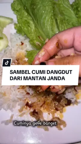 Sambel cumi dangdut dari MANTAN JANDA 😱😱😱 enakk loh ini  @Mantan Janda #sambelcumi #enak #murah 