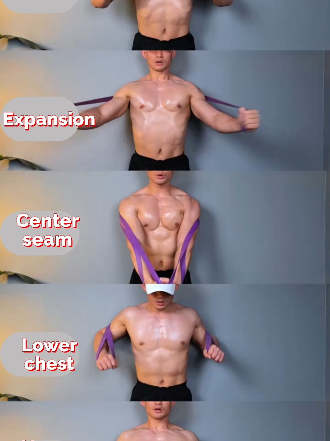 Simple & Effective Elastic Band Chest Workout _ Boost Strength! #workout #workoutmotivation #workoutchallenge #workoutfromhome #healthtipsandknowledge #healthylifestyle #foryou #viral
