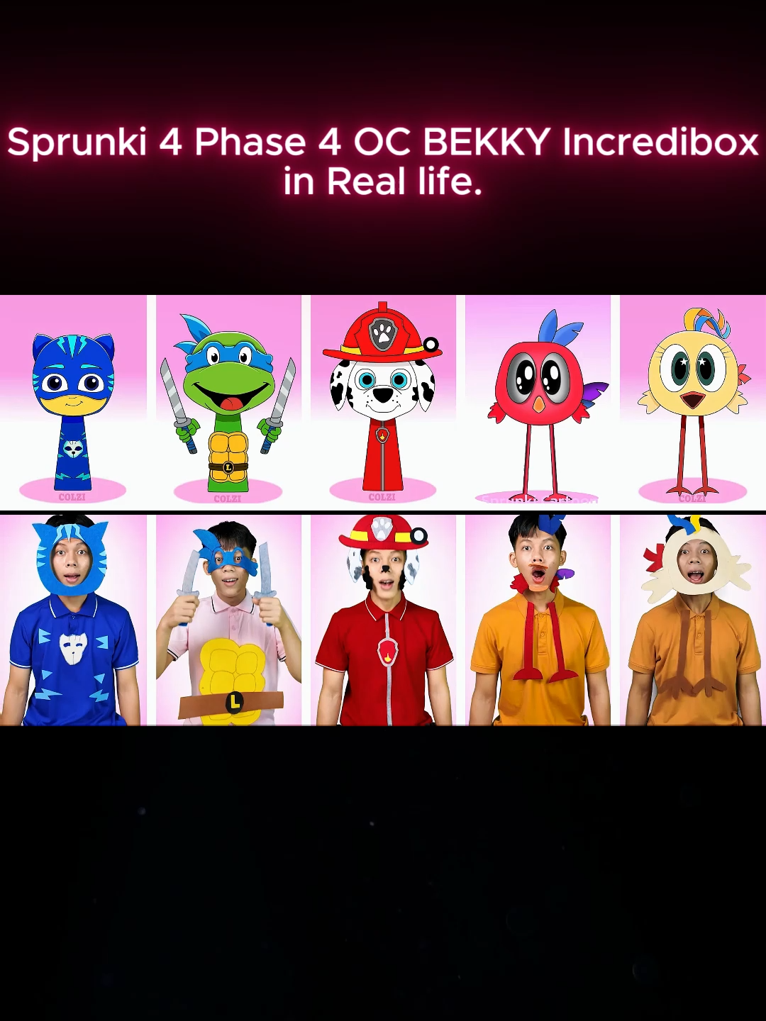 Sprunki 4 Phase 4 OC BEKKY Incredibox in Real life. Part 1 #sprunki #incredibox #incrediboxsprunki #animation
