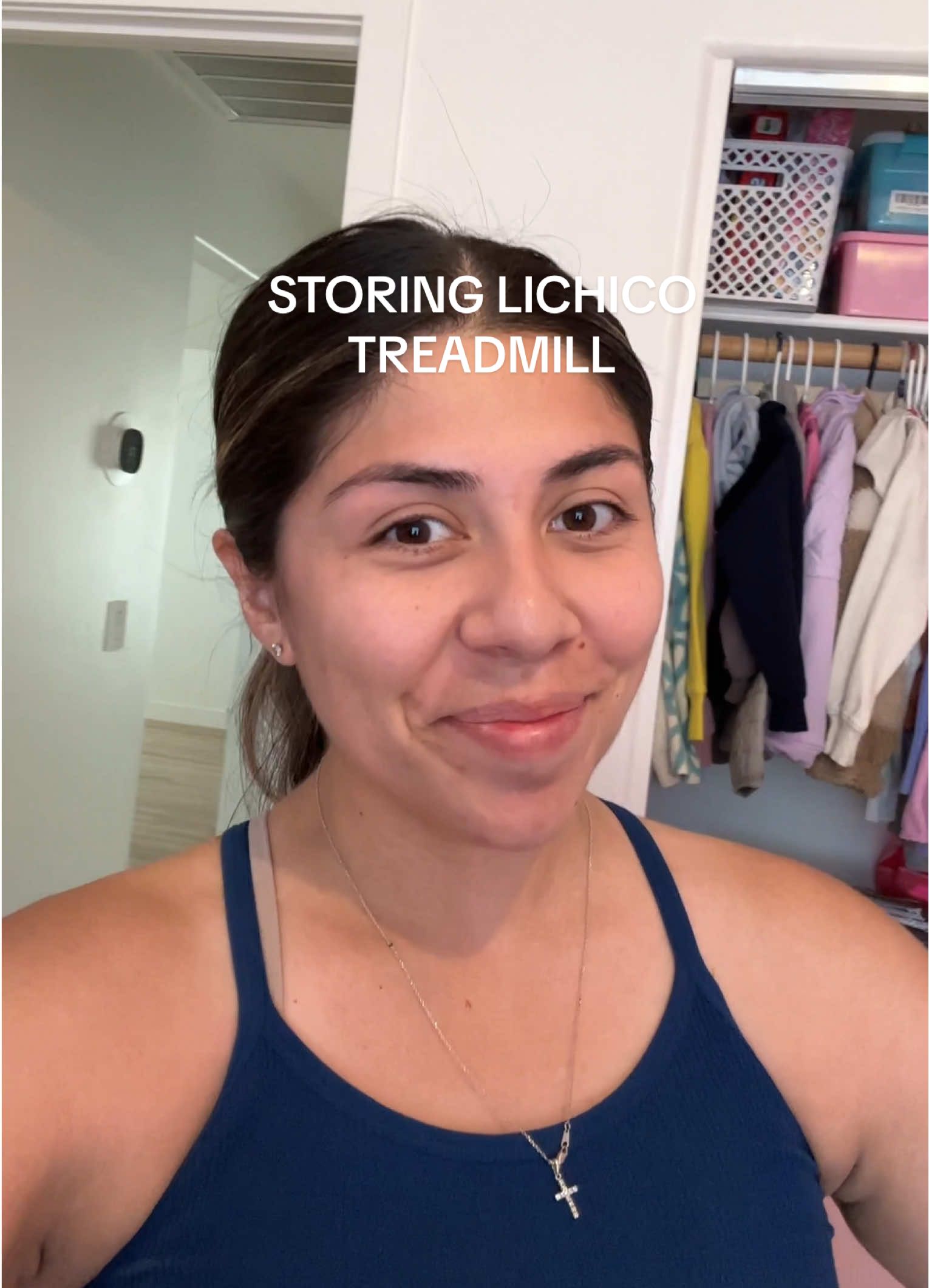 Replying to @meegggsss being able to completely store away the @Lichico.us.live 2-in-1 treadmill has been the best thing ever! #lichico #lichicotreadmill #tiktokshopbacktoschool #walkingpad 