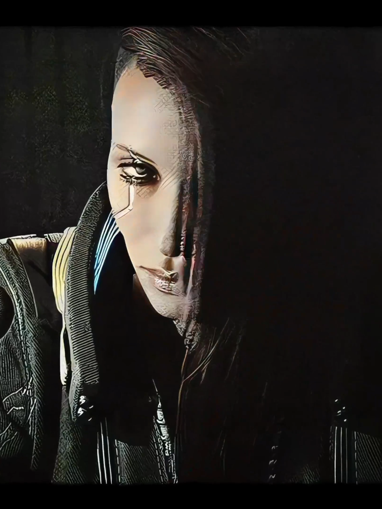 How many times V ! . #cyberpunk2077 #cyberpunk2077edit #v #johnnysilverhand #panampalmer #viral #fyp #songbird #nightcity