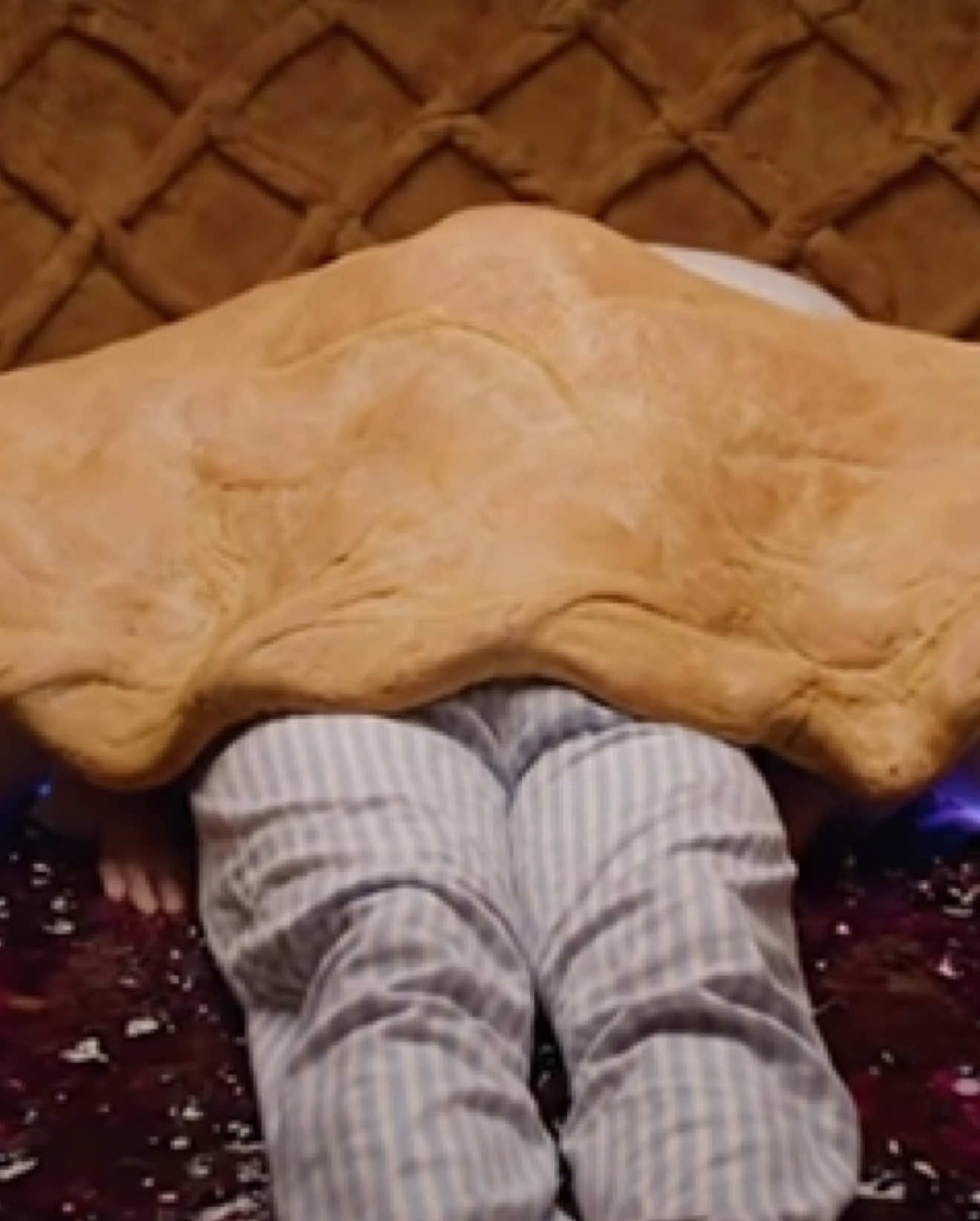 Who wouldn't want to take a nap in a Marshmallow bed? I’d just eat it after 🫣 #bed #asmr #oddlysatisfying #bedroom #aiasmr #bedtime