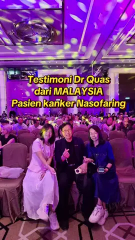 Kanker nasofaring adalah tumor ganas yang menyerang area tenggorokan. Kanker nasofaring merupakan salah satu kanker yang paling sering terjadi di antara jenis kanker yang menyerang kepala dan leher. Dengan Terapi superfood AFC Jepang yang sudah Ber PATENT anti Tumor agent Dokter Quas berhasil sembuh dari kanker Nasofaring  #penangmalaysia #stemcells #kanker #kankernasofaring #kankerhidung #kankermulut #kemoterapi #sopsubarashi #malaysia #kualalumpur #hotelkualalumpur #hotelpenang #rumahsakitpenang 