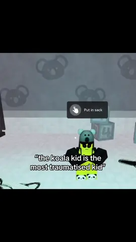 compared to the other kids, the room is colourful and so are the drawings, but koala kid is all monochrome #99nightsintheforest #99nightsintheforestkoalakid #robloxgame 