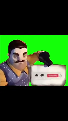 Hello neighbour like and subscribe green screen meme #helloneighbor #meme #trend #like #sunbscribe #fyp #viral