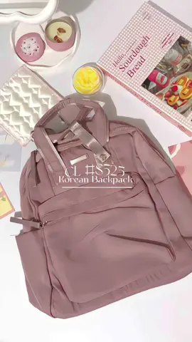cute & useful 🎒 this korean-style backpack is waterproof and fits all your daily stuff! perfect affiliate find 💗 #koreanbackpack #waterproofbag #fashionbackpack #everydaybag #schoolbag #affiliatepick #shopeefinds #casualstyle #mediumsizebag 