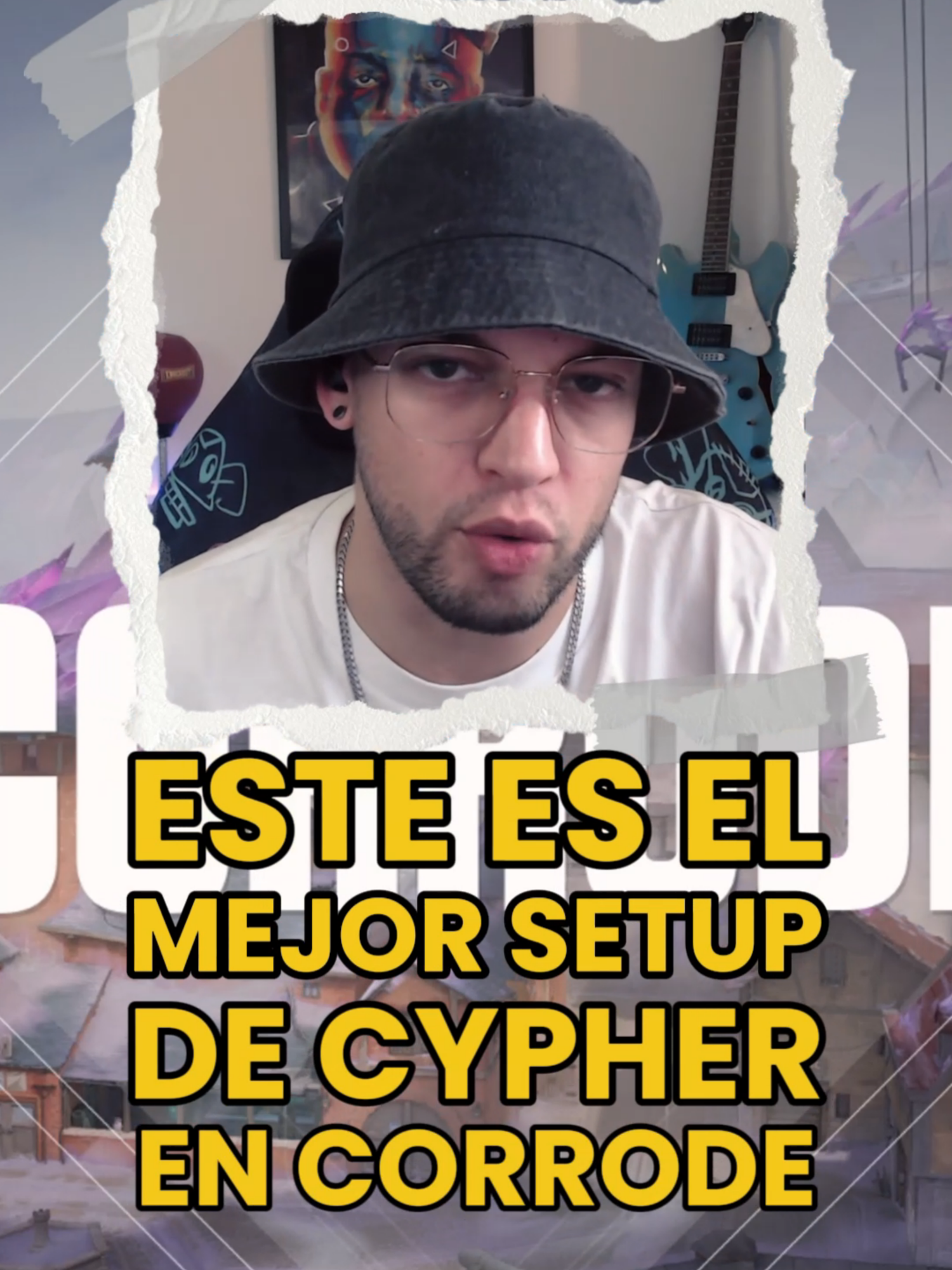 El mejor setup de Cypher en Corrode. A ver si sirve de motivación para los que no queréis jugarlo. #Valorant #riotgames #streaming #coaching #valorantes #valorantlatam #valoranttips