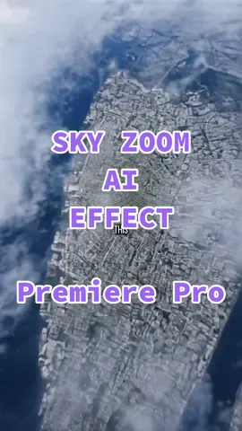 How to do AI Sky Zoom effect with Higgsfield and Adobe Premiere Pro. #videoeditingtutorial #videoeditingtips #editingwithai #premiereprotutorial #aftereffectstutorial 