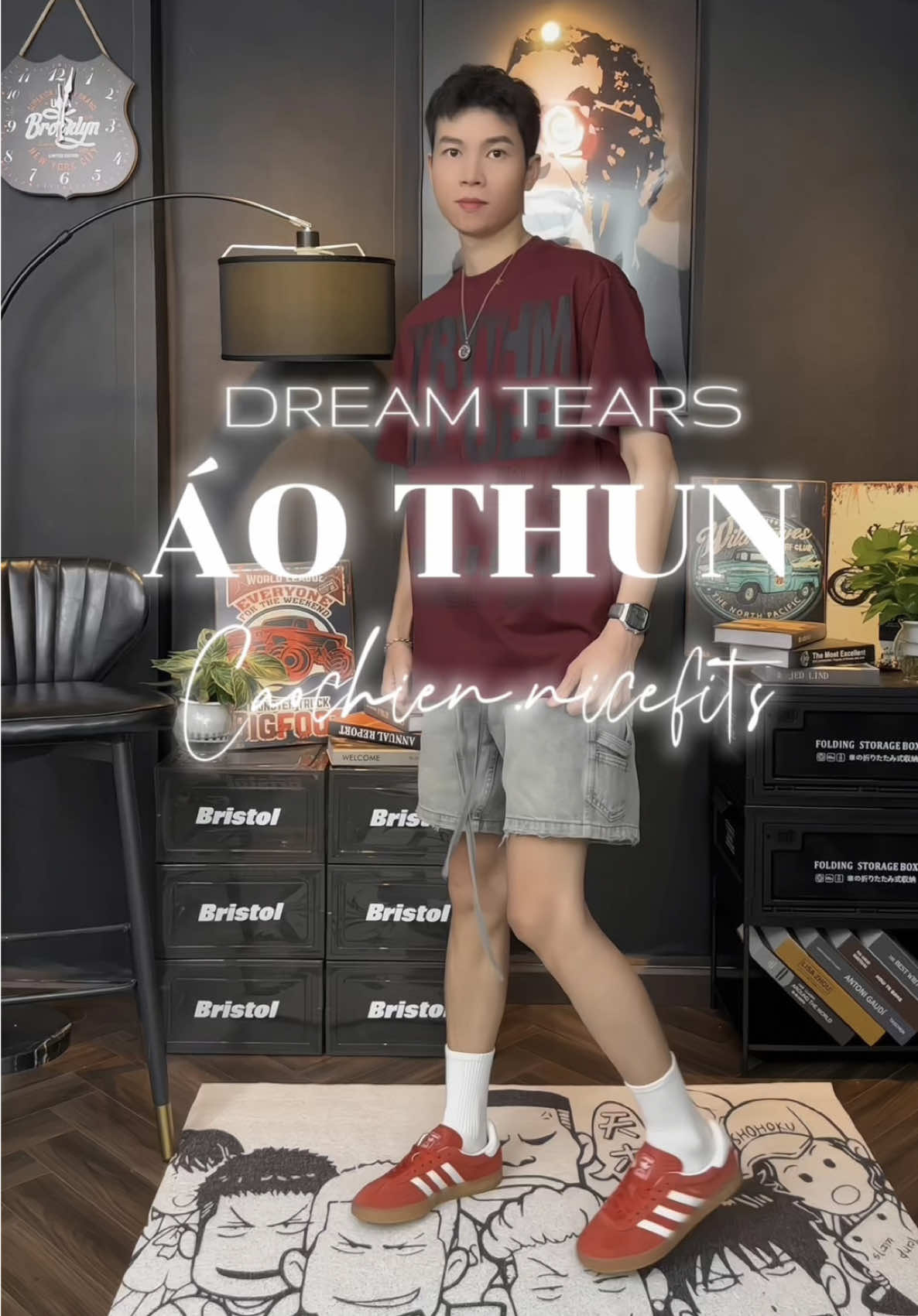 Ôi trờiii, quả áo thun toàn màu đỉnh đét mà AE ấn giỏ hàng xem cái giá kìa :))) #outfit #streetwear #caochiennicefits #fyp #dreamtears 