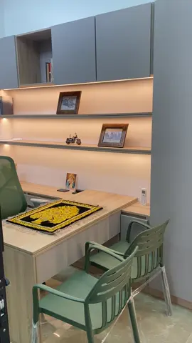 Centro estudio, biblioteca #madera #carpinteria #cocinaintegral #cucuta #colombia 