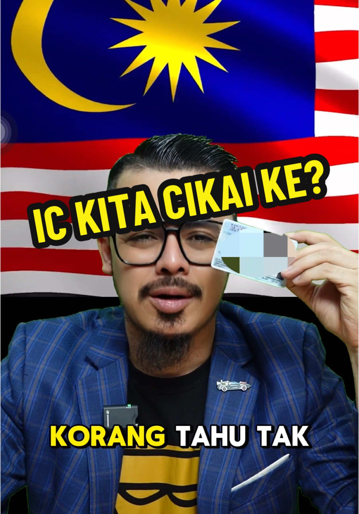 Guys... masih ada yang tak tahu rupanya ic kita ada multi function. Bukan untuk pengenalan diri dan pergi hospital je, tapi untuk 'kenalkan' diri dengan banyak kemudahan lain Dari touch & go, ATM, naik LRT, MRT sampailah menerima bantuan kerajaan dan shopping keperluan harian Syaratnya simple, pergi JPN atau kiosk terdekat, update IC korang