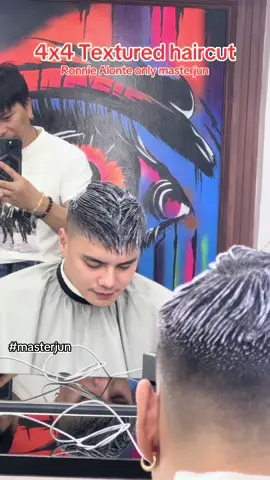 4x4 Textured haircut @Ronnie Alonte  only masterjun @@parcerosalonbymasterjun #masterjun #ronniealonte #haircut #tiktok #hairstyle #masterjunparcerosalon #parcerosalon #hairstylist #4x4textured #ronniealonte 