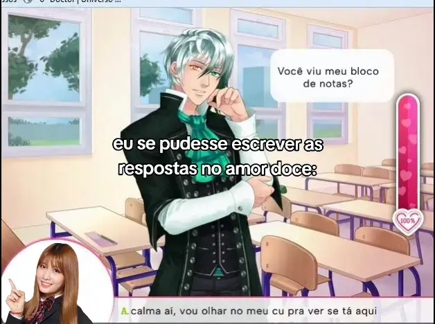 o loveo nunca estaria no 100% #amordoce #mycandylove #lysandre #foryoupage #meme 
