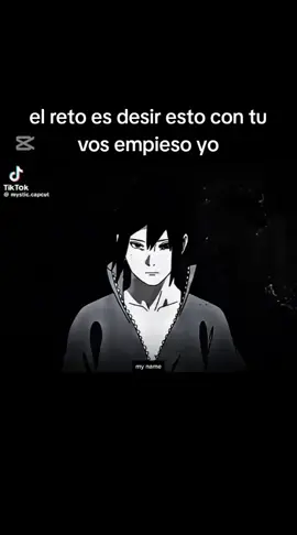 estoy algo ronco pero quise aser la vos de sasuke porque me identufico con el ambos somos frios y claculadores #frasesfrias🖤 #sasukeuchiha #frasesegocentricas👑🍷 #misterioso #frioycalculador #demoniosinternos🖤🤟🏻🖤🤟🏻🖤 #animedark 