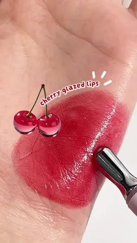 cherry glazed lips?!🍒🌸 #barenbliss #barenblissid #joyfulcleanbeauty #breakthemattelimit #diskonakhirbulan                                                                    