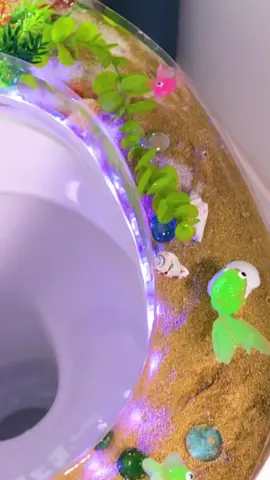 An aquarium… but make it part of your toilet 🐟✨ #bathroommakeover #DIY #toilet #bricolage #fyp #craft 