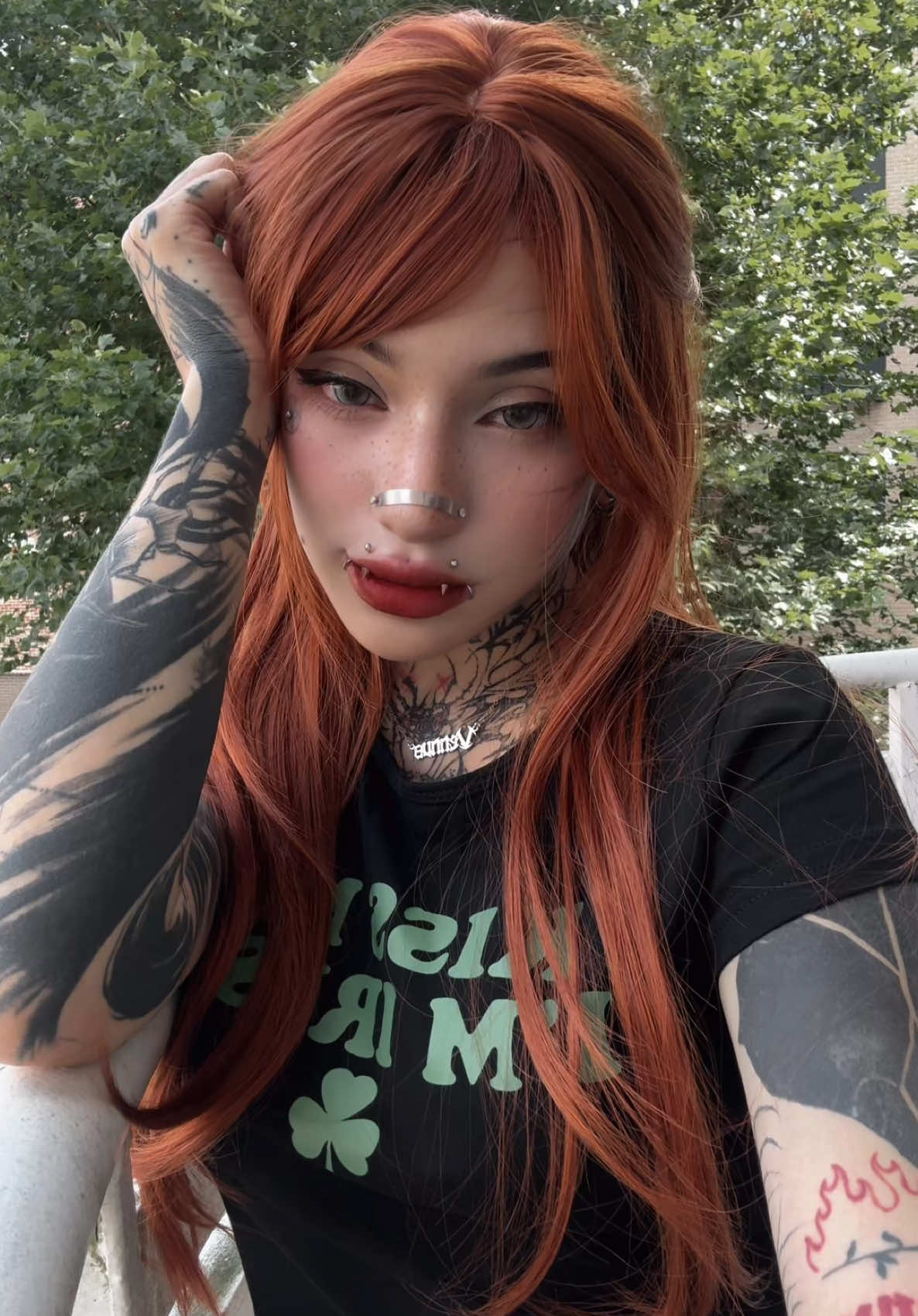 ireland! #gothgirl #tattoo 