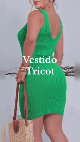 ✨ Vestido regata canelado, tamanho MIDI com decote V💥 💰 SOMENTE R$23,00 👀 ⚡️ Compre pelo meu LINK nos comentários COM 15% OFF ou ainda no Instagram (stories e destaques - vestidos)  #vestido #canelado 
