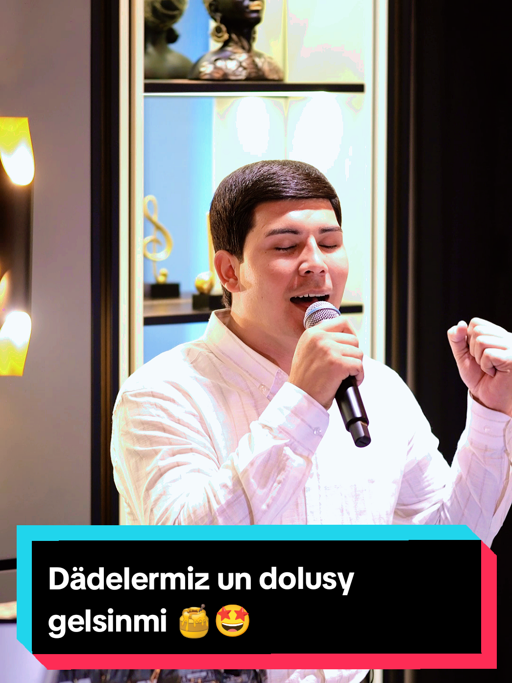 #Dadelemiz un owadan aydym 🍯@DIYARJAN_MUSIC @Melek studio AHMET @MeylisGoshayev0606 #MTrestran #cover 