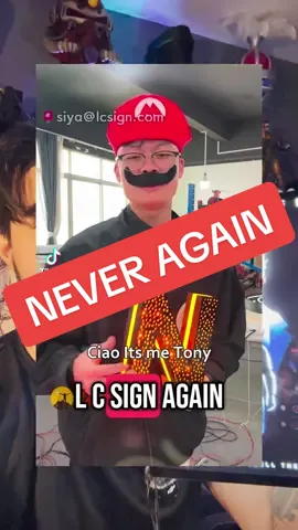 Tony let me down 😭😭 #lcsign #lightbox #halflife #fail #fypシ 