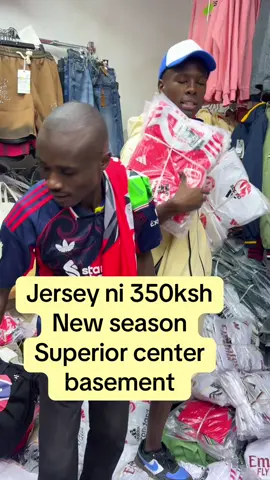 New season jersey 350ksh  Located at superior center basement shop no b4          #jerseyshore #jersey #footballjersey #jersey #newseasonjersey #newseason #nairobitiktokers #kenyantiktok🇰🇪 #mombasatiktokers #kamkunjiwholesalers #fyppppppppppppppppppppppp 