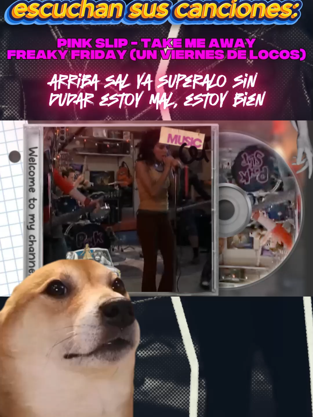 Asi Suena Pink Slip - Take Me Away En Español 😱🥰💕 By KyuMix #fyp #enespañol #cover #rock #pop #freakyfriday #lindsaylohan
